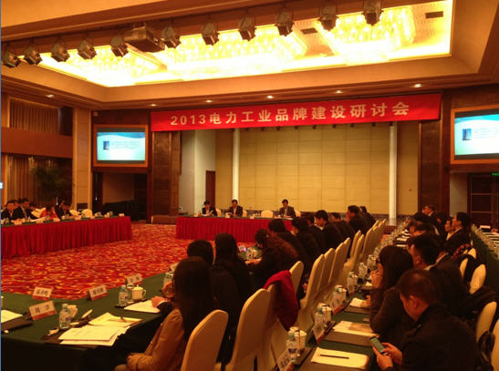 優(yōu)特科技出席2013電力工業(yè)品牌建設研討會