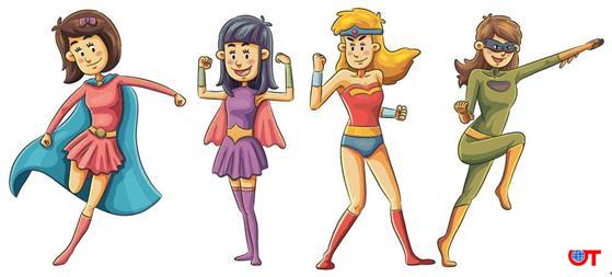 都閃開，一群女超人正在登陸地球...